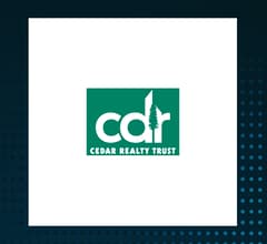 Image for Cedar Realty 7 25 Cumulative Redeemable Pref Shs Series B (NYSE:CDR.B) Stock Price Down 2%  – Here’s What Happened