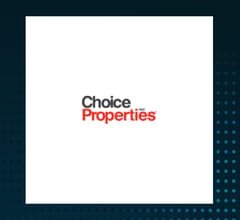 Image for Choice Properties Real Estate Investment Trust (OTCMKTS:PPRQF) Stock Price Up 0.5%  – Here’s Why