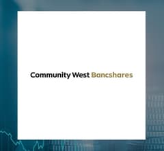 Image for Community West Bancshares (NASDAQ:CWBC) Stock Crosses Above Two Hundred Day Moving Average   – Here’s What Happened