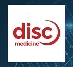 Image for Disc Medicine (NASDAQ:IRON) CFO Sells $24,378.18 in Stock
