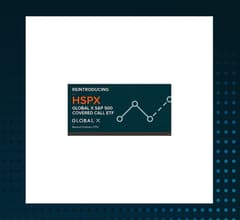 Image for Global X S&P 500 Covered Call ETF (NYSEARCA:HSPX) Trading Down 0%  – Should You Sell?