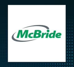 Image for McBride (LON:MCB) Issues Earnings Results