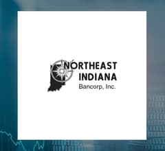 Image for Short Interest in Northeast Indiana Bancorp Inc. (OTCMKTS:NIDB) Declines By 53.2%
