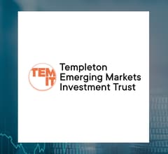 Image for Templeton Emerging Markets Fund (NYSE:EMF) Shares Cross Above Two Hundred Day Moving Average   – Should You Sell?