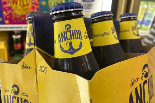 A pack of Anchor Brewing Co