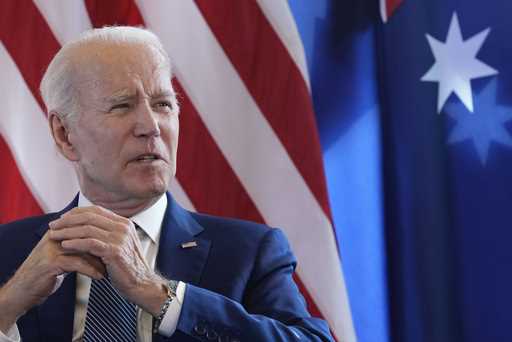 President Joe Biden answers questions on the U