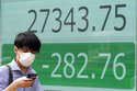 Asian shares decline on Wall Street losses, rate worries