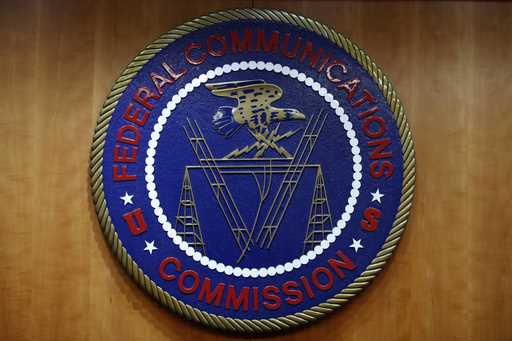 The seal of the Federal Communications Commission…