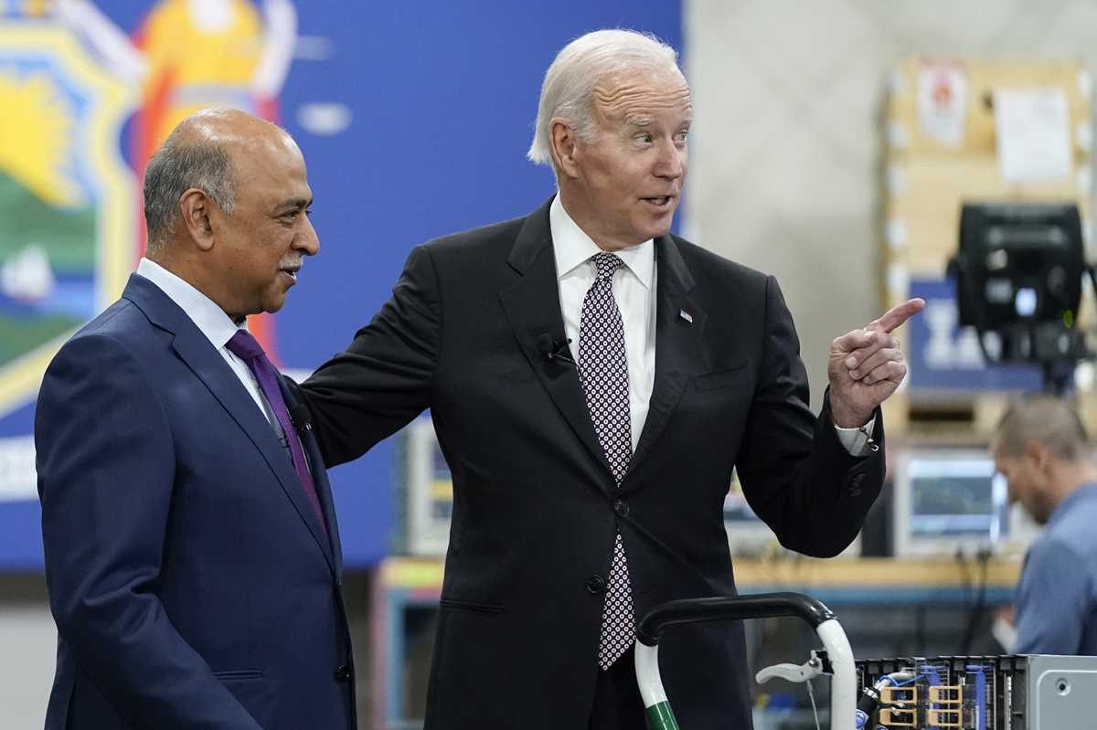 Joe Biden, Arvind Krishna