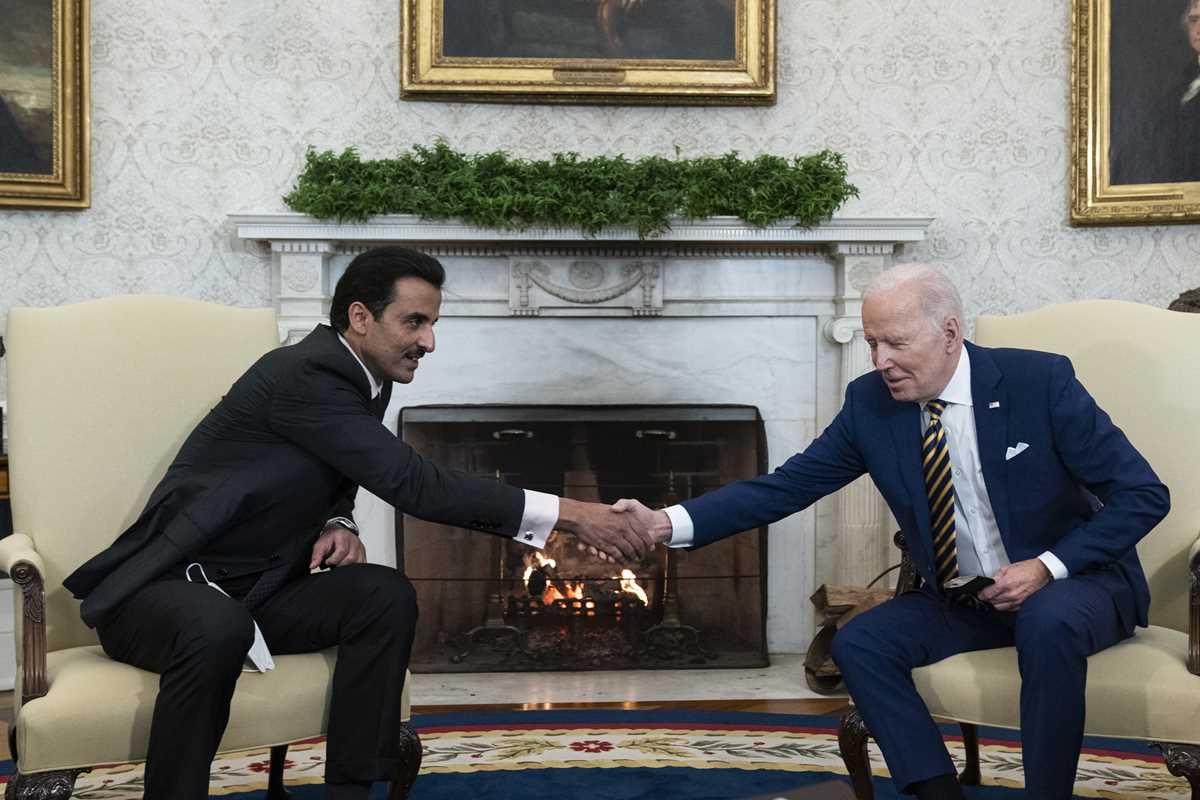Joe Biden, Tamim bin Hamad Al Thani