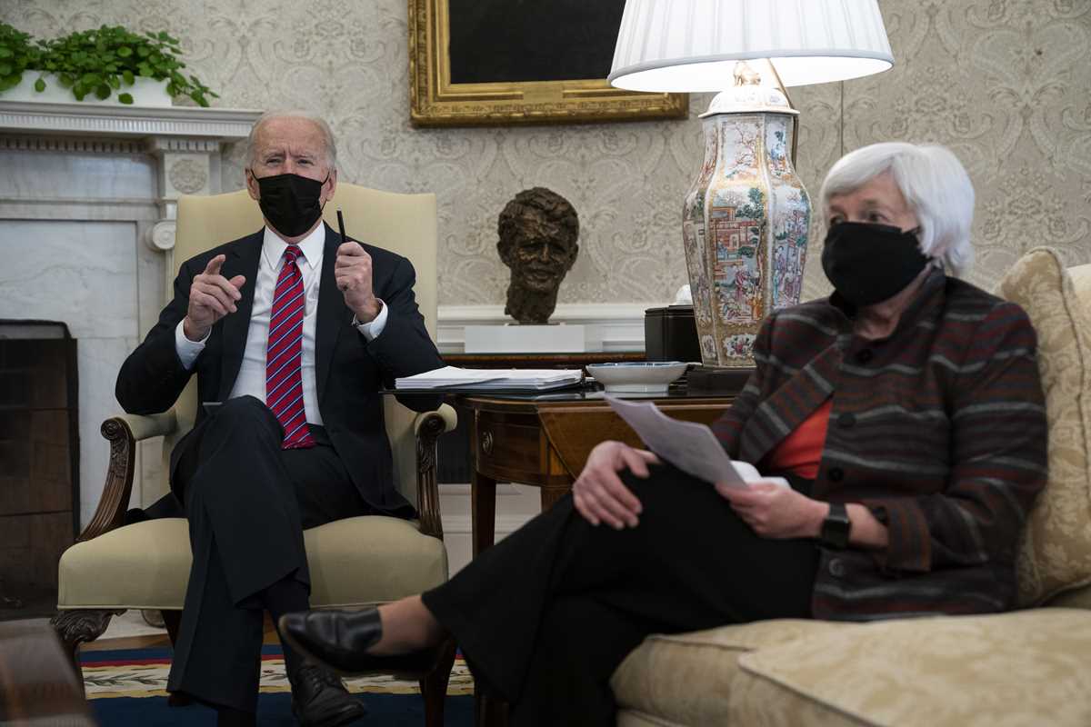 Jen Psaki, Joe Biden, Janet Yellen