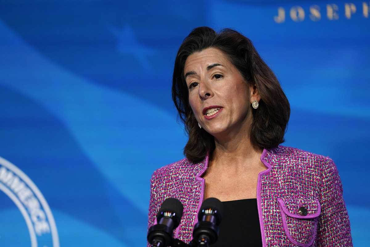 Gina Raimondo, Joe Biden