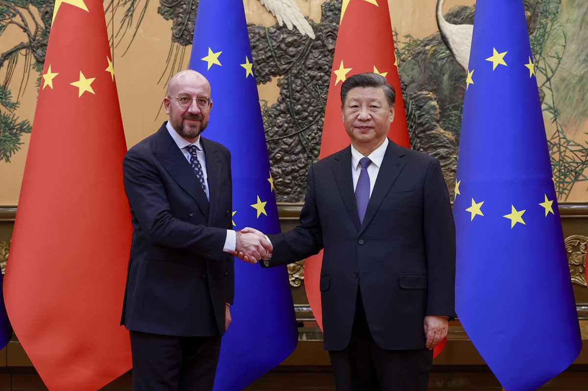 Xi Jinping, Charles Michel