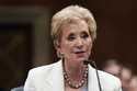 Education Secretary Linda McMahon speaks during a Senate Appropriations hearing, Tuesday, June 3, 2…