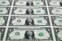 A sheet of new $1 bills is seen, November 15, 2017, at the Bureau of Engraving and Printing in Wash…