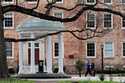 People walk through University of North Carolina campus March 18, 2020, in Chapel Hill, N