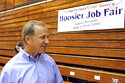 FILE — Indiana Congressman Stephen Buyer talks during a Hoosier Job Fair, July 19, 2010, at Jeffers…