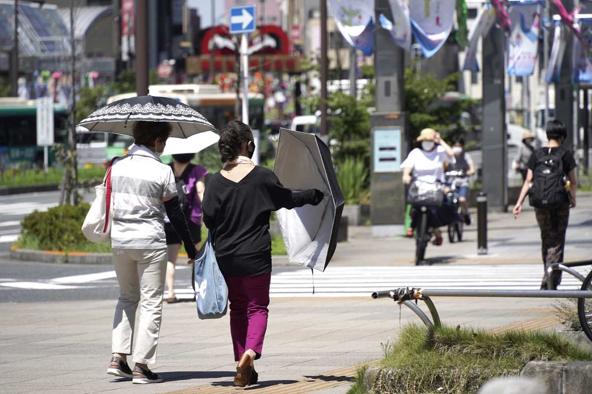 Virus Outbreak Japan Daily Life