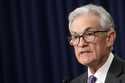 Federal Reserve chair Jerome Powell speaks during a news conference the Federal Reserve in Washingt…
