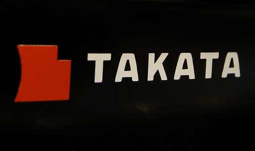 The logo of Takata Corp