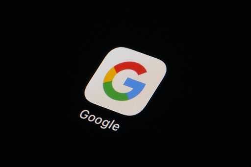 The Google app icon is seen on a smartphone, Tuesday, February 28, 2023, in Marple Township, Pa
