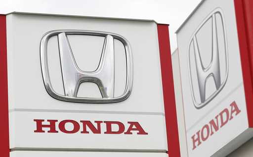 Logos of Honda Motor Co