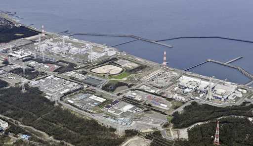 The Kashiwazaki-Kariwa plant in Kashiwazaki, Niigata prefecture, northern Japan, on April 2021