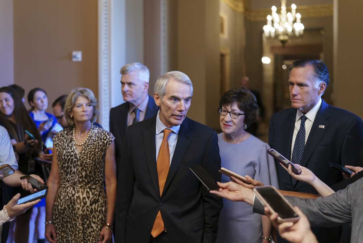 Rob Portman, Lisa Murkowski, Bill Cassidy, Susan Collins, Mitt Romney