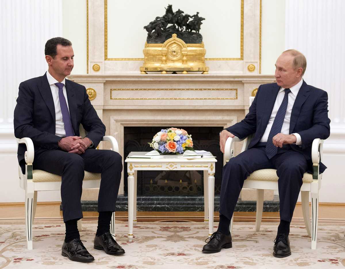 Vladimir Putin, Bashar Assad