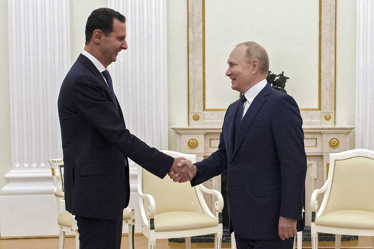 Vladimir Putin, Bashar Assad