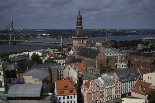 A view of Riga, Latvia, Sept