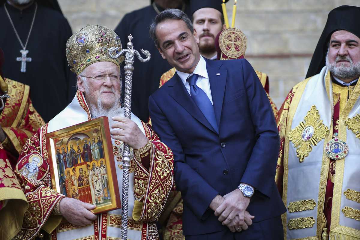 Kyriakos Mitsotakis, Bartholomew I