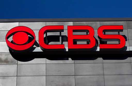 The CBS logo is displayed on the exterior of CBS Scene Restaurant and Bar, at Gillette Stadium, in …