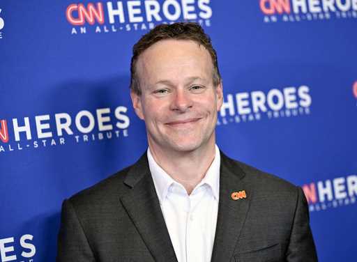 Chris Licht attends the 16th annual CNN Heroes All-Star Tribute on December 11, 2022, in New York