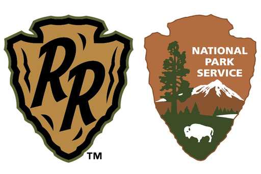 This combo of graphics provided the Glacier Range Riders and the National Parks Service show's the …