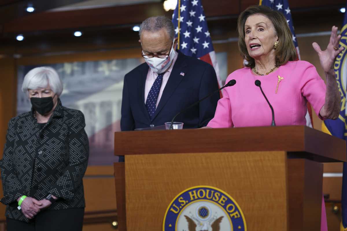 Nancy Pelosi, Chuck Schumer, Janet Yellen