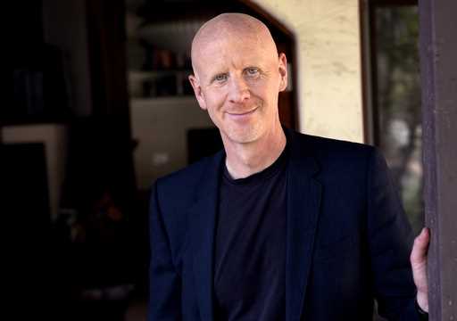 GoFundMe Chief Executive Officer Tim Cadogan poses for a photo in Altadena, Calif