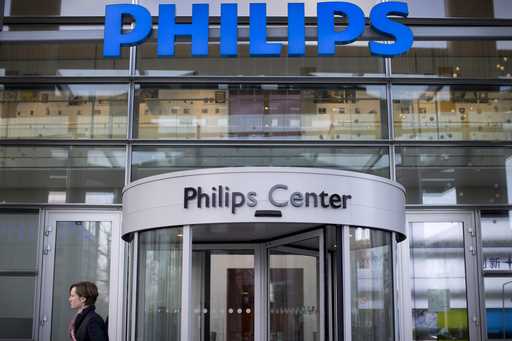 The Philips Center is seen, January 27, 2015, in Amsterdam, Netherlands
