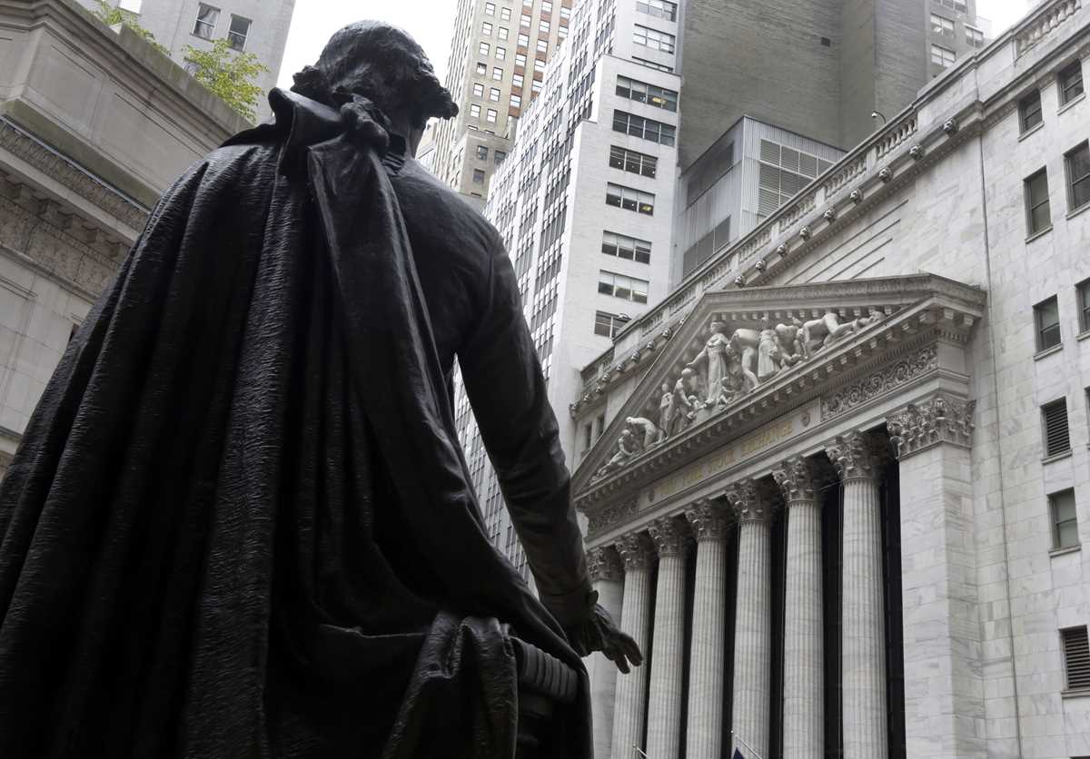 George Washington statue, New York Stock Exchange