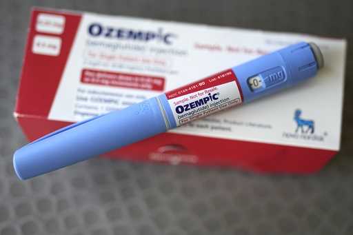The injectable drug Ozempic is shown Saturday, July 1, 2023, in Houston