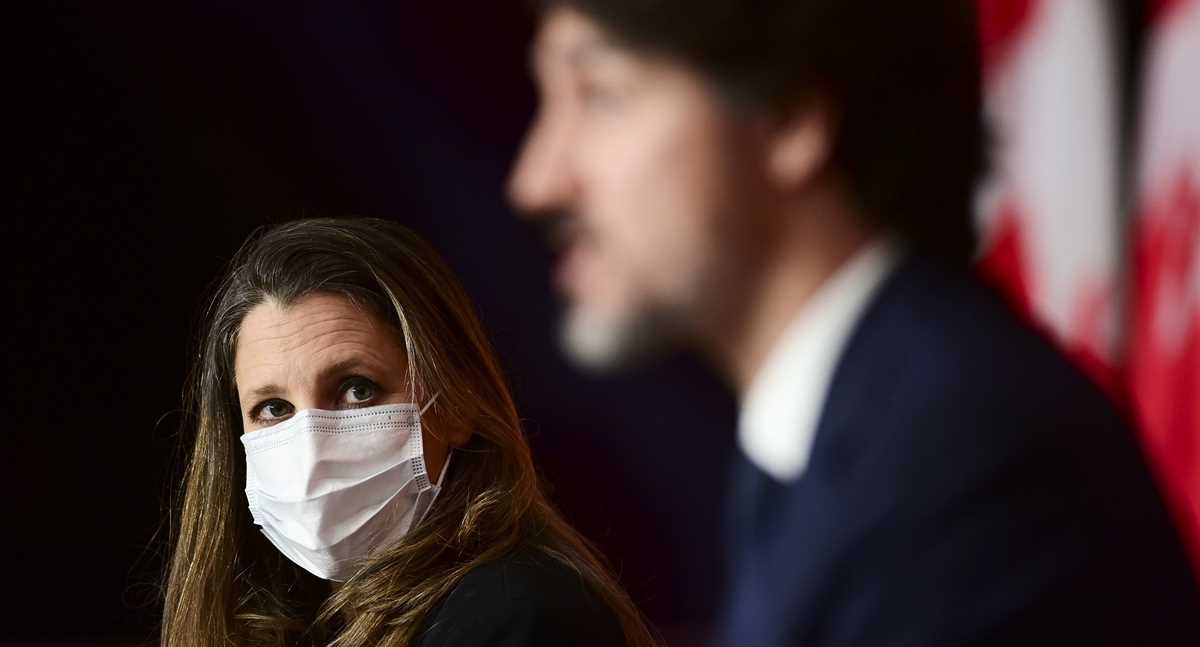 Justin Trudeau, Chrystia Freeland