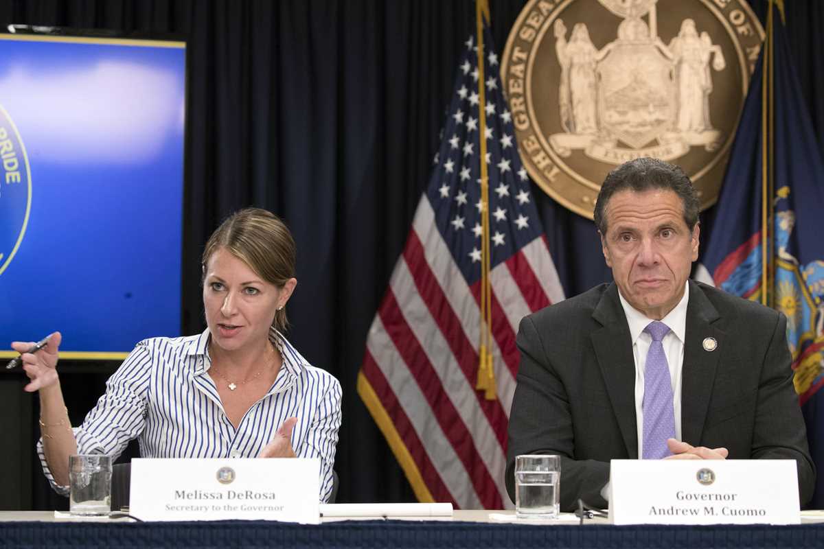 Andrew Cuomo, Melissa DeRosa