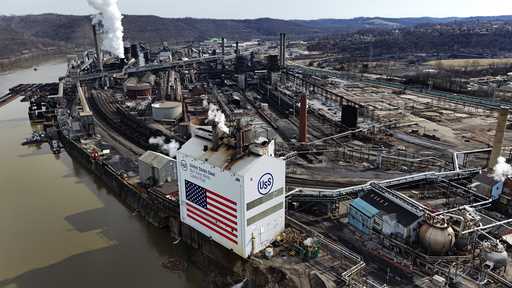 The United States Steel Mon Valley Works Clairton Plant in Clairton, Pa