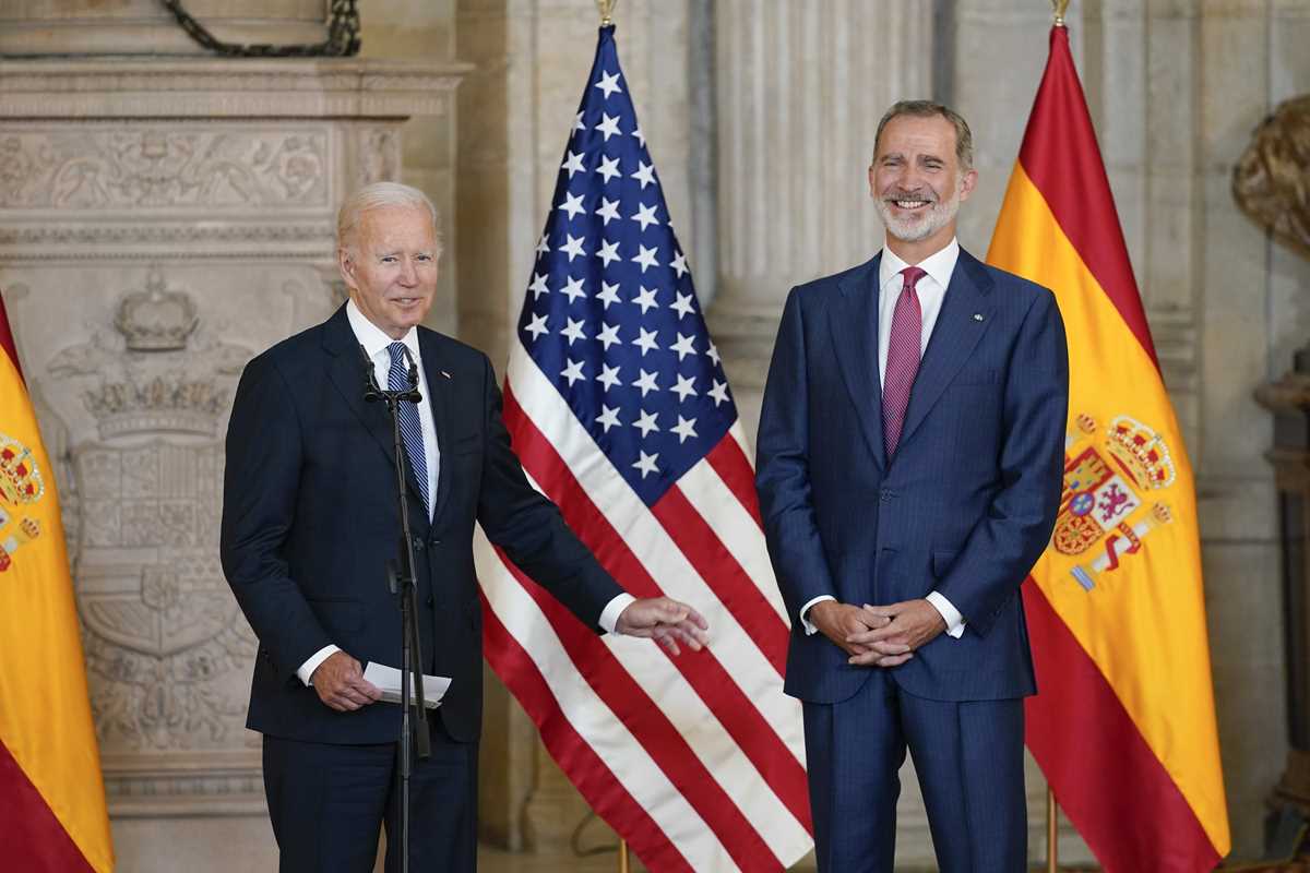 Joe Biden, King Felipe VI