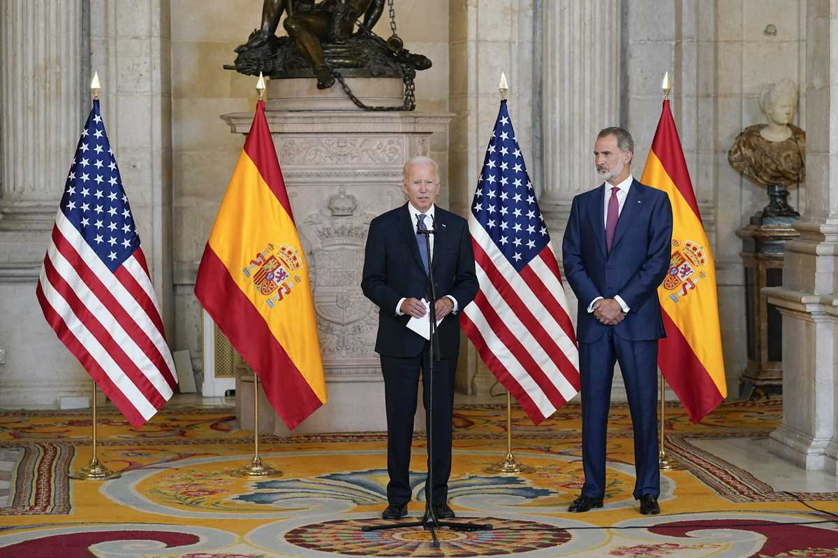 Joe Biden, King Felipe VI