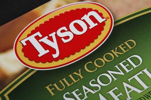 A Tyson food product is displayed in Montpelier, Vt