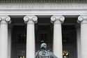 The Treasury Department building is seen, March 13, 2025, in Washington