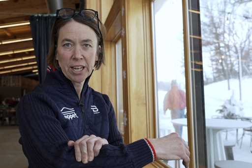 Claire Wilson, executive director of The Loppet Foundation, a non-profit that promotes winter recre…