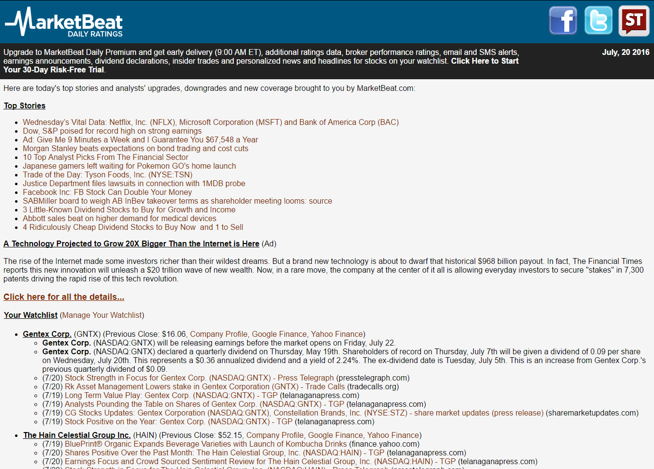 Receive more than 200 research updates daily by subscribing to MarketBeat Daily using the form below.