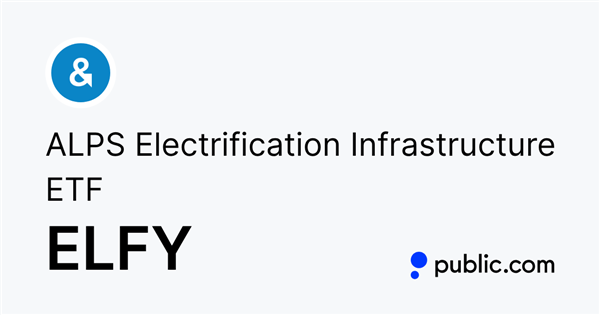 ALPS Electrification Infrastructure ETF